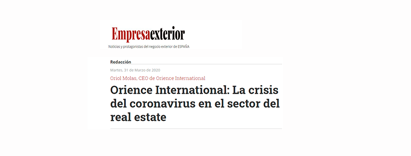 O. Molas: “Coronavirus shows us the need to have a plan B”